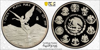 2006-Mo Onza Libertad Ag PR67DCAM