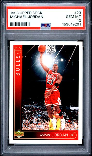 Upper Deck Michael Jordan front