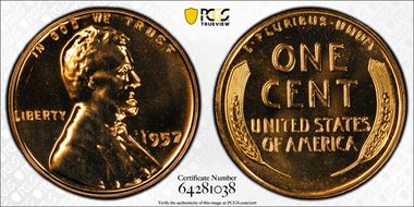 1957 1C PR68RD
