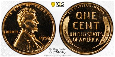 1958 1C PR67RD