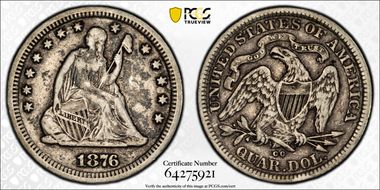 1876-CC 25C VF35