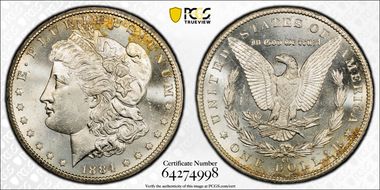 1884-CC $1 MS63