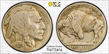 1925-S 5C VF35