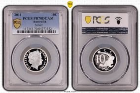 2011 10C Silver PR70DCAM