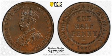 1930 1/2D MS63BN