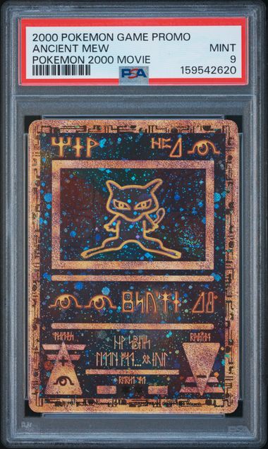 2000 Pokemon Game Movie Ancient Mew - Pokemon 2000 Movie (PSA 9)