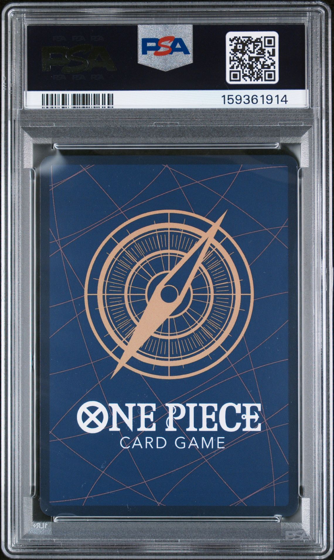 2025 One Piece Op11-A Fist Of Divine Speed Monkey D. Luffy #118 (Manga Alternate Art) Gem Mt 10 back