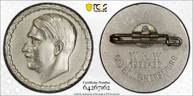 1936 Medal C-219 Al MS63