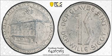 (1933-45) Tk Schil Hitler's Birthplace Al MS62