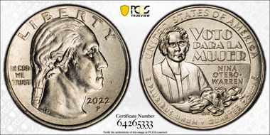 2022-P 25C Nina Otero-Warren AU55