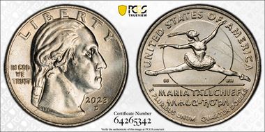 2023-D 25C Maria Tallchief N1