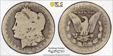 1892-CC $1 FR2