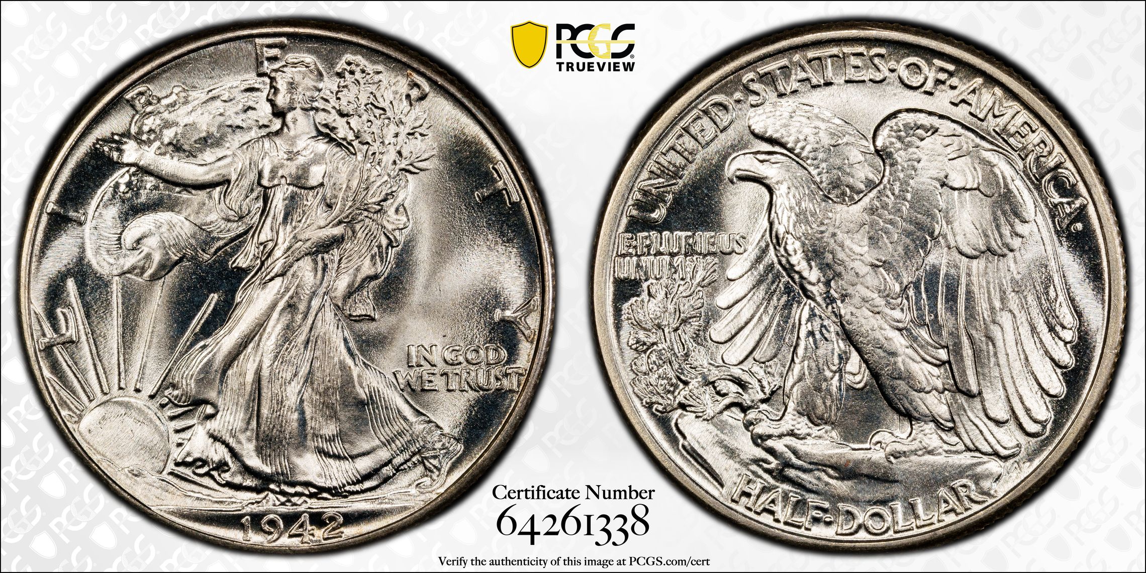 thumbnail for: 1942 50c MS CAC