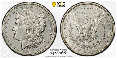 1887-S $1 N1