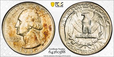 1959-D 25C N1