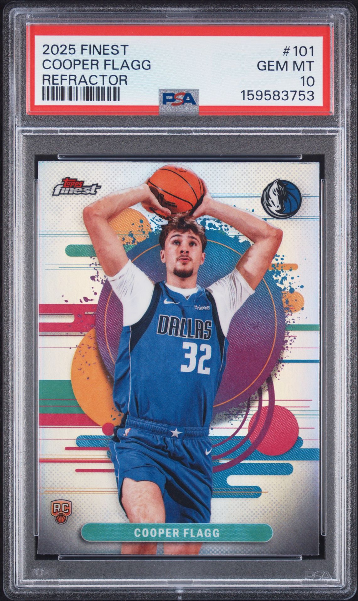 FLAGG TOPPS FINEST 2025