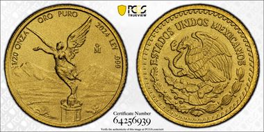 2024-Mo 1/20 oz Libertad Au MS70