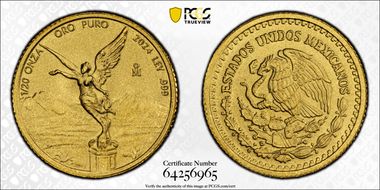 2024-Mo 1/20 oz Libertad Au MS70