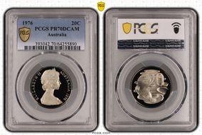 1976 20C PR70DCAM