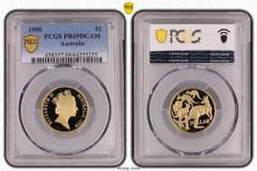 1990 $1 PR69DCAM