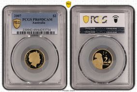 2007 $2 PR69DCAM