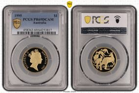 1995 $1 PR69DCAM