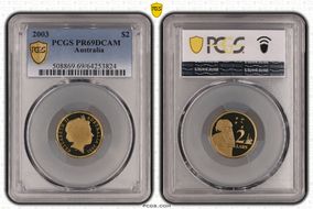 2003 $2 PR69DCAM