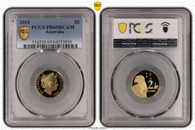 2013 $2 PR69DCAM