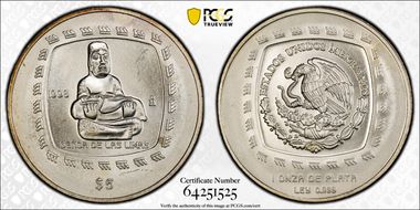 1998-Mo Peso Señor de las Limas MS66