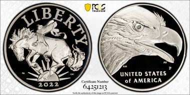 2022-P Medal American Liberty PR69DCAM