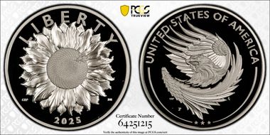 2025-P Medal American Liberty PR68DCAM