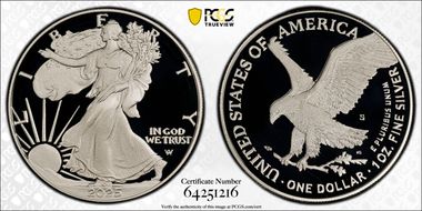 2025-S $1 Silver Eagle PR69DCAM