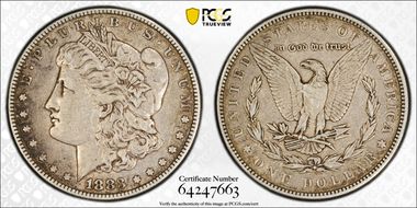 1883 $1 VF30