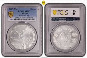 2007-Mo Onza Libertad Ag MS67