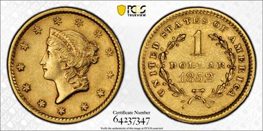 1852 G$1 AU55