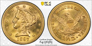 1897 $2.50 MS64