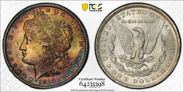 1885-O $1 MS62