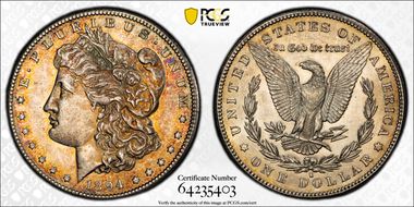 1894-S $1 AU58