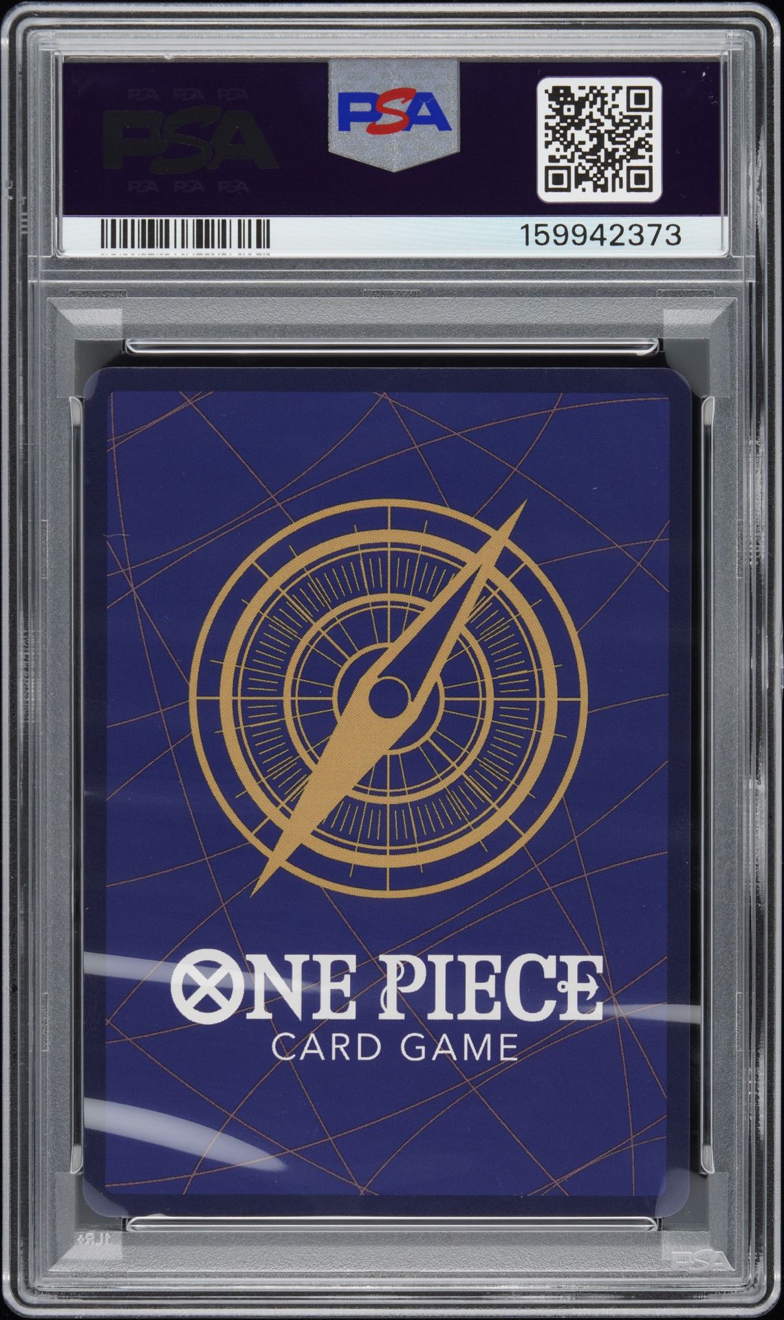 2025 One Piece Op11-A Fist Of Divine Speed Monkey D. Luffy #119 (3Rd Anniversary-Gold) Gem Mt 10 back