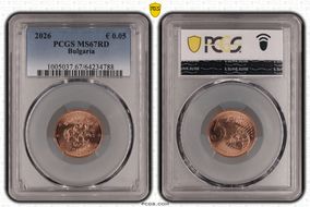 2026 € 0.05 MS67RD