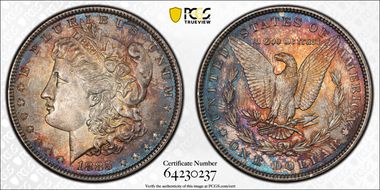 1885 $1 MS65