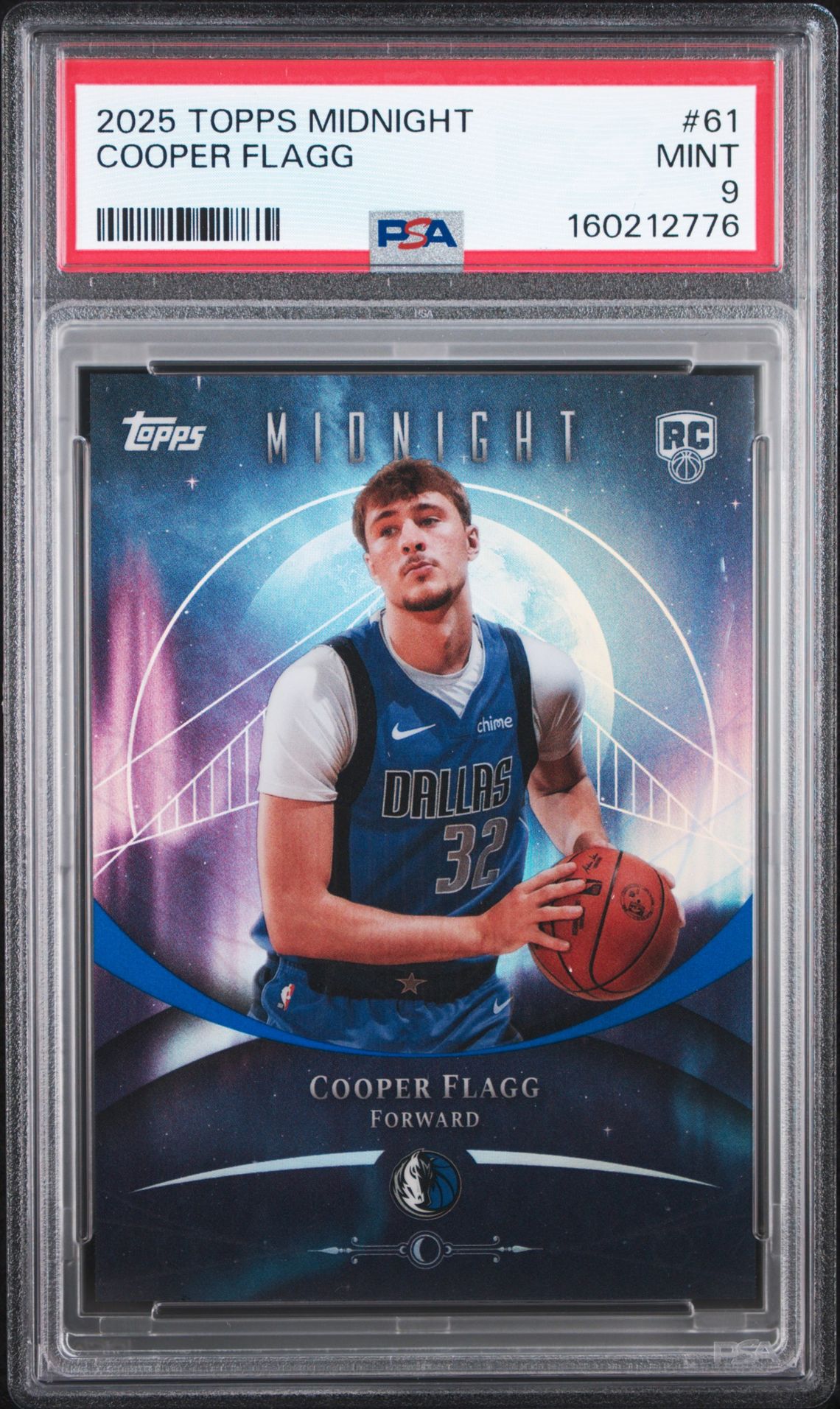 2025 Topps Midnight Cooper Flagg #61 Mint 9 front