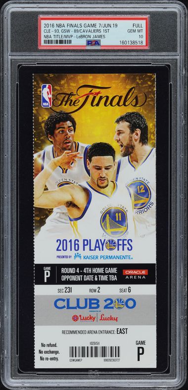 PSA 10 cert 160138518