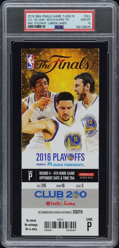 PSA 10 cert 160138520