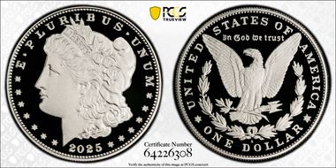 2025-S $1 Morgan Dollar PR70DCAM