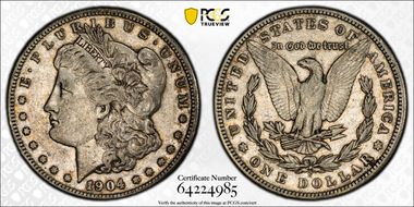 1904-S $1 XF40