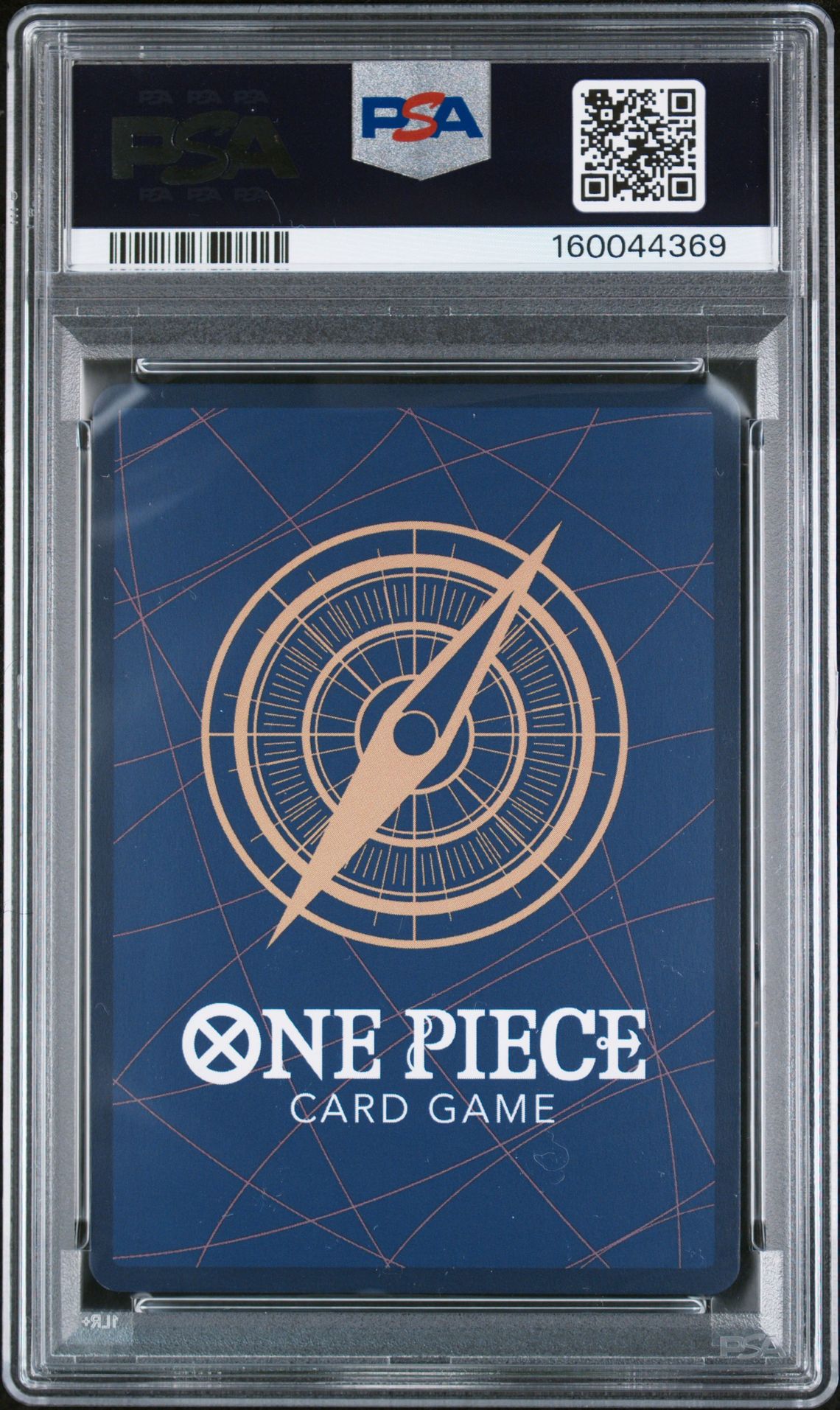 2026 One Piece Op14-Eb04-The Azure Sea's Seven Dracule Mihawk #119 (Manga Alternate Art) Gem Mt 10 back view - PSA certificate #160044369