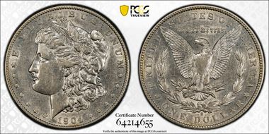 1904-S $1 XF45
