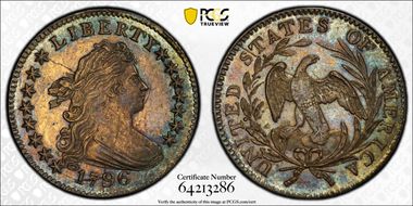 1796 10C MS65