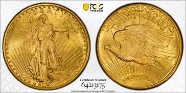 1908-S $20 MS66